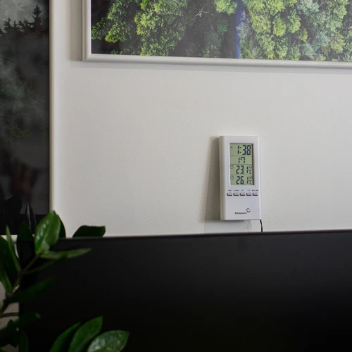 Väderstation – elektronisk, sond, vit - 7