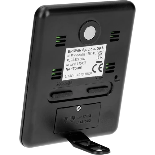 Väderstation – elektronisk, trådlös, svart - 3