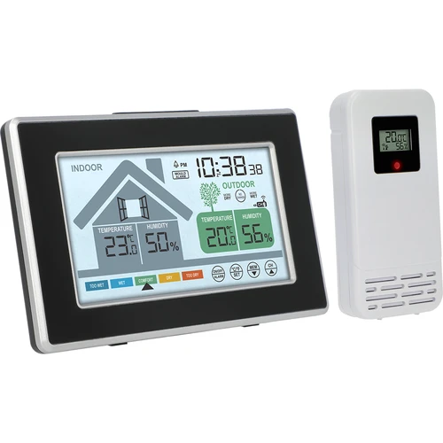 Väderstation från Soens – elektronisk, med trådlös utomhussensor - 2