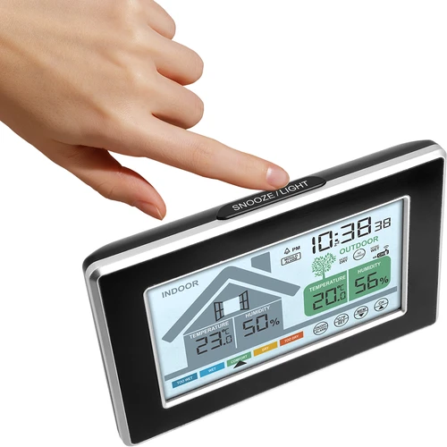 Väderstation från Soens – elektronisk, med trådlös utomhussensor - 3