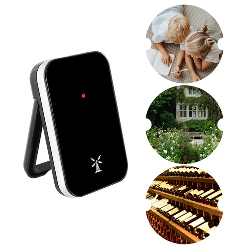 Väderstation RCC, DCF – elektronisk, trådlös, belyst sensor, svart - 16