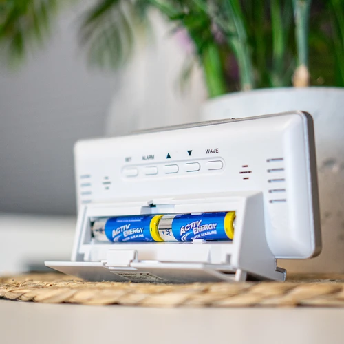 Väderstation RCC, DCF – elektronisk, trådlös, belyst sensor, vit - 13