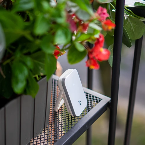 Väderstation RCC, DCF – elektronisk, trådlös, belyst sensor, vit - 15