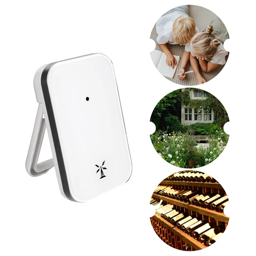 Väderstation RCC, DCF – elektronisk, trådlös, belyst sensor, vit - 18