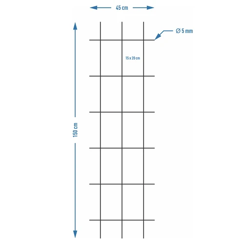 Växtstöd - galler (150cm x 45cm) 3 stycken - 7