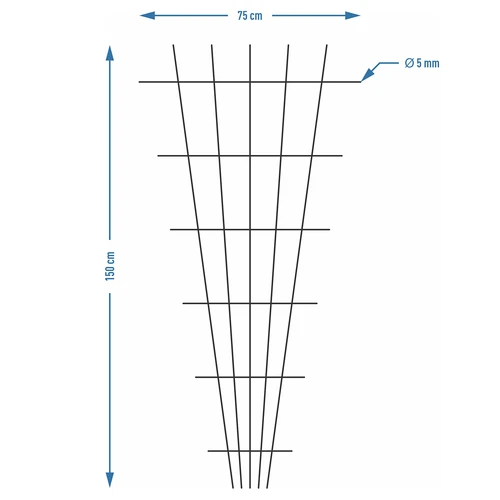 Växtstöd - galler (150cm x 75cm) 2 stycken - 7