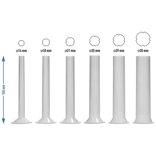 Vertikal korvstoppare 5 kg - 8