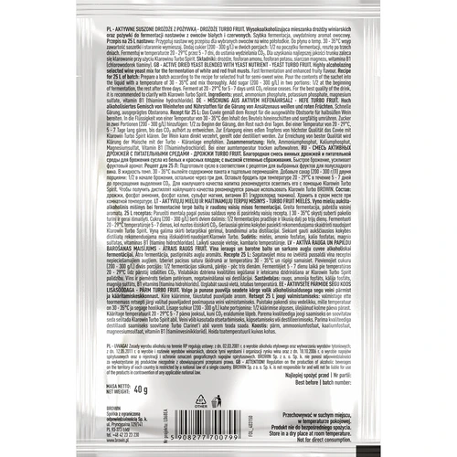 Vinjäst Turbo Fruit 5-7 dagar - 3