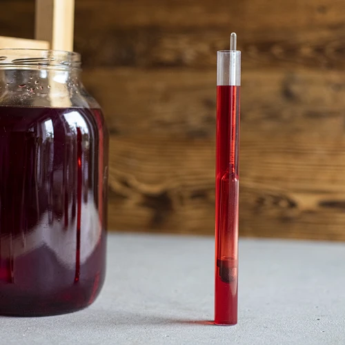 Vinmätare (sockerhaltmätare) i okrossbart provrör - 5