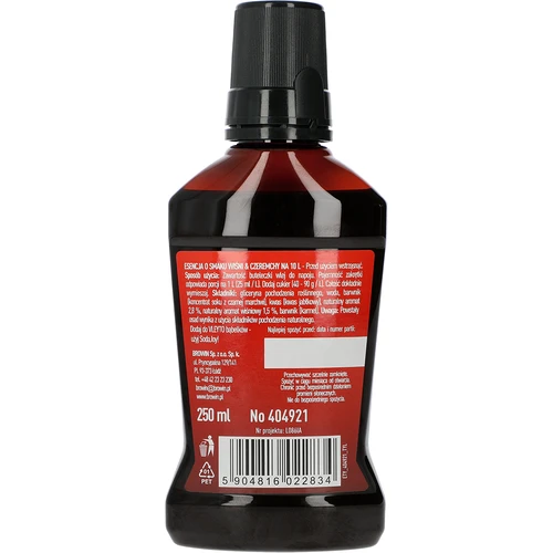 VLEYTO Körsbär & Hägg – smakessens med naturliga aromer, 250 ml - 2