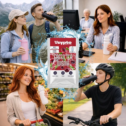 VSYPTO i smaken Green Tea Körsbär, 3 g - 7