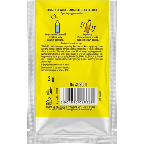 Vsypto Iste Citron – paket 15 x 3 g - 4
