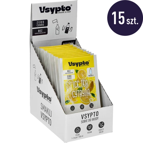 Vsypto Iste Citron – paket 15 x 3 g - 2