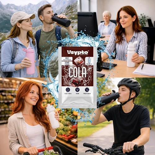 VSYPTO med colasmak – smakpulver till vatten, 3 g - 7