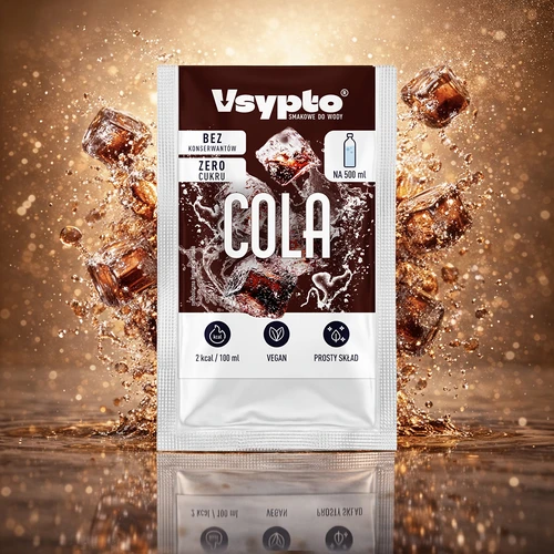 VSYPTO med colasmak – smakpulver till vatten, 3 g