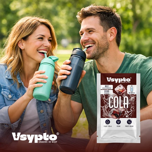 VSYPTO med colasmak – smakpulver till vatten, 3 g - 6