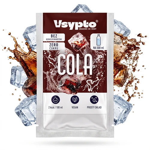 VSYPTO med colasmak – smakpulver till vatten, 3 g