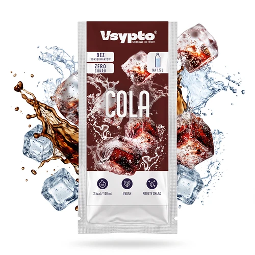 VSYPTO med colasmak – smaksättningspulver för vatten, 9 g