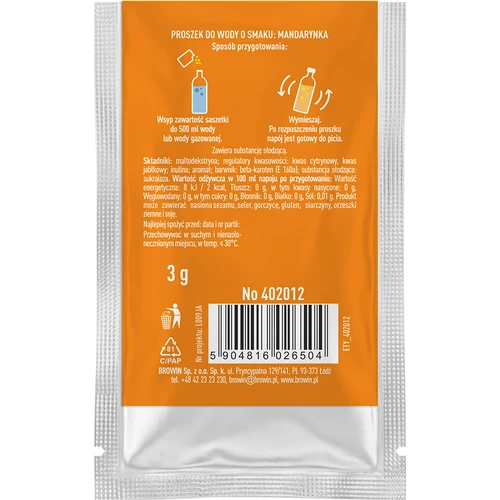 VSYPTO med mandarinsmak, 3 g - 3