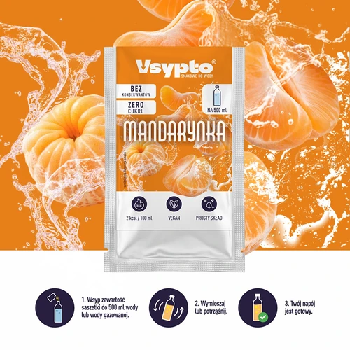VSYPTO med mandarinsmak, 3 g - 5