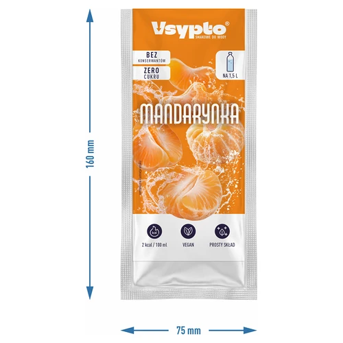 VSYPTO med mandarinsmak, 9 g - 4