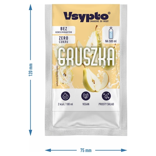 Vsypto med päronsmak, 3 g - 4