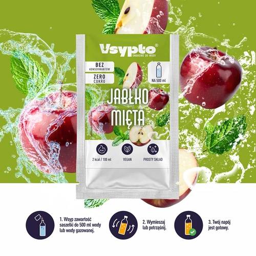 VSYPTO med smak av Äpple & Mynta, 3 g - 5