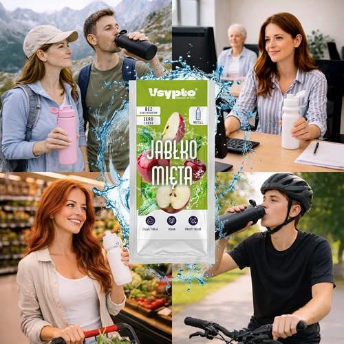 Vsypto med smak av Äpple & Mynta, 9 g - 7