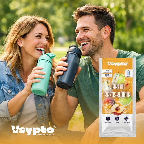 Vsypto med smak av äpple och persika, 9 g - 6