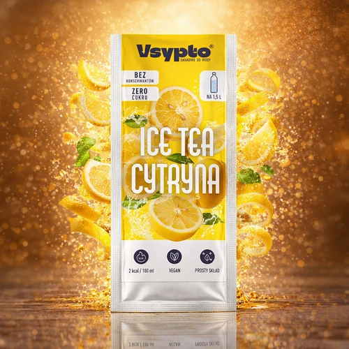 Vsypto med smak av Ice Tea Citron, 9 g