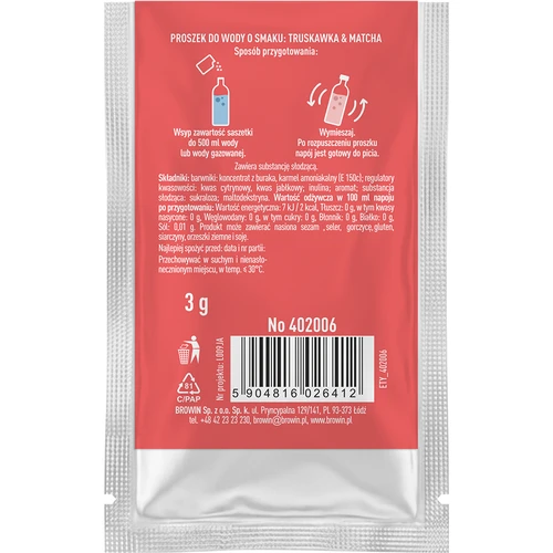 VSYPTO med smak av Jordgubb & Matcha, 3 g - 3