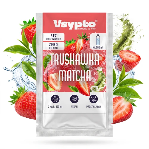 VSYPTO med smak av Jordgubb & Matcha, 3 g