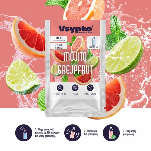 VSYPTO med smak av Mojito Grapefrukt, 3 g - 5