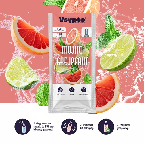 VSYPTO med smak av Mojito Grapefrukt, 9 g - 5