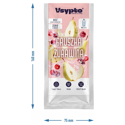 VSYPTO med smak av päron & tranbär, 9 g - 4