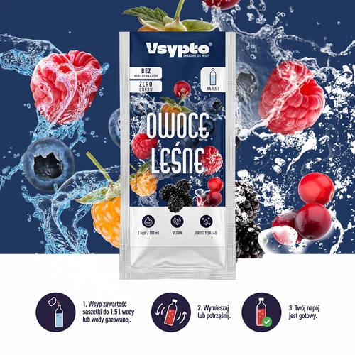 VSYPTO med smak av skogsbär, 9 g - 5