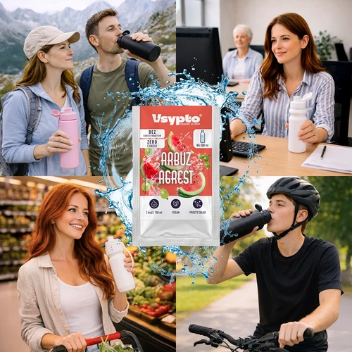 VSYPTO med smak av vattenmelon och krusbär, 3 g - 7