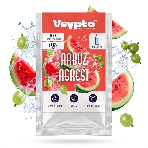 VSYPTO med smak av vattenmelon och krusbär, 3 g