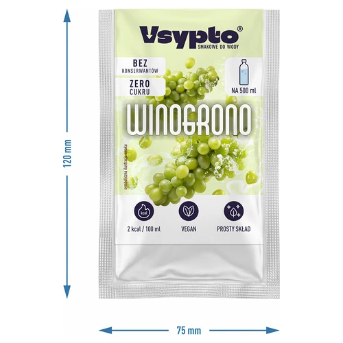 VSYPTO med smak av vindruva, 3 g - 4