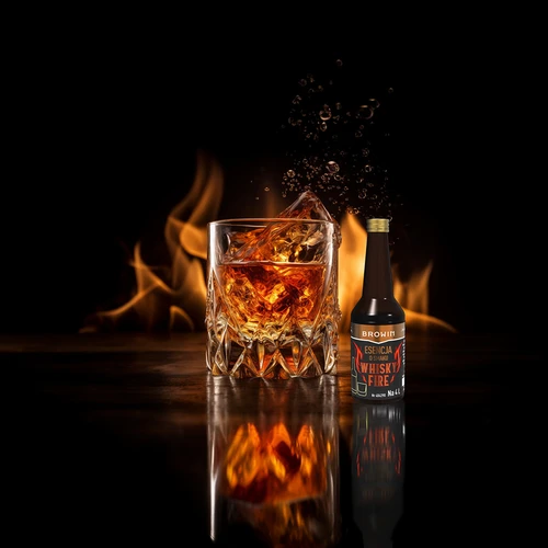 Whisky Fire-essens för 4 L, 40 ml - 8