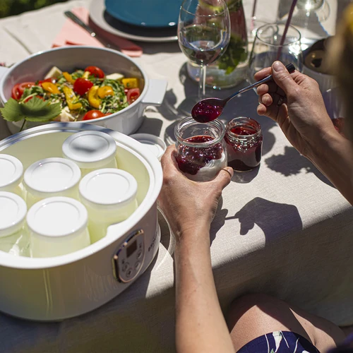 Yoghurtmaskin och burkar för barn - 20