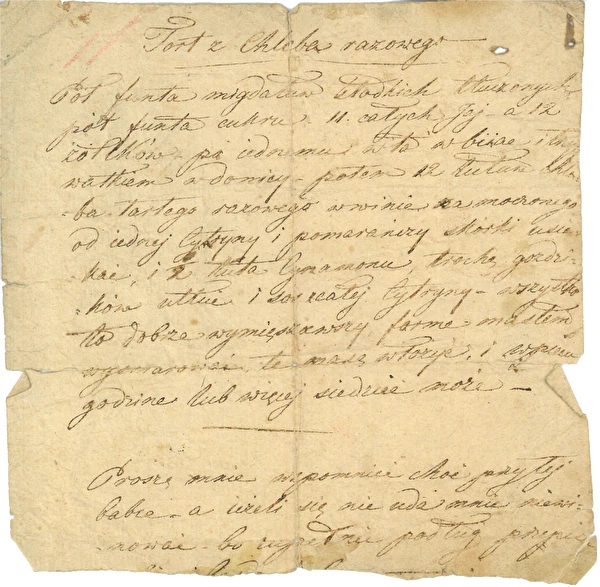 Del 1: Tårta av fullkornsbröd