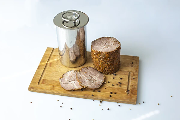 Fläskkarré i skinkkokare