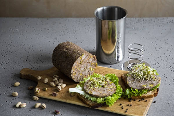 Kalkonlår med pistagenötter - skinkkokare