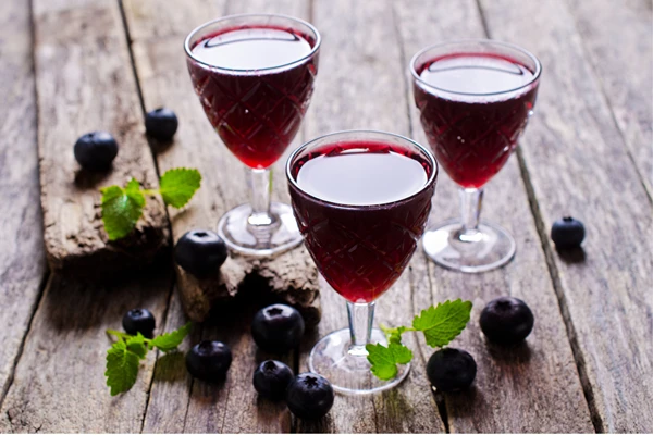 Likör på amerikanska blåbär