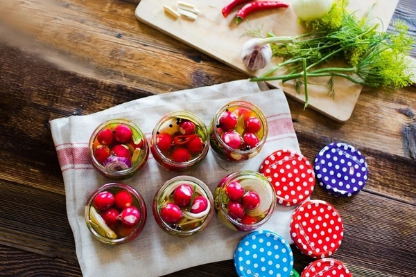 Mjölksyrade rädisor