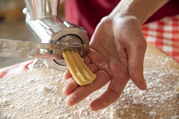 Småkakor från köttkvarn
