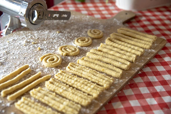 Småkakor från köttkvarn