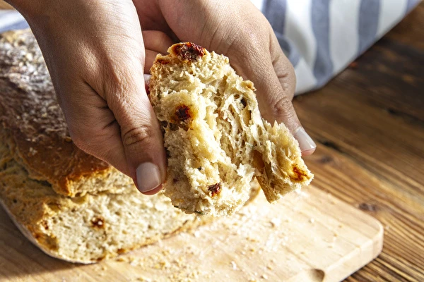 Vetelimpa med soltorkade tomater