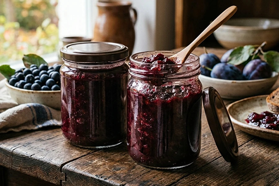 Browin Przepiśnik - Aronia- och plommonsylt